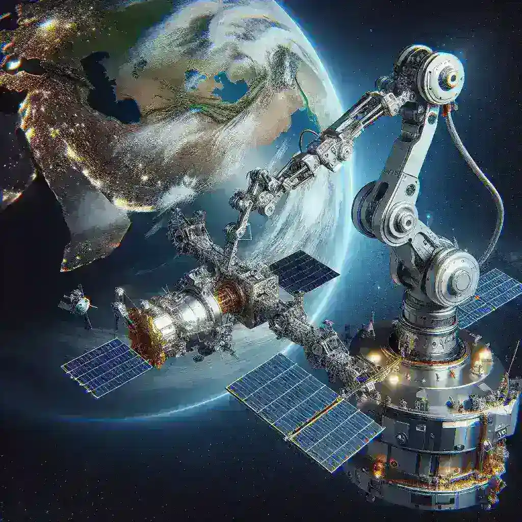 NASA Tests Robotic Arm for In-Space Satellite Assembly